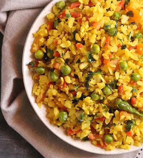 Vegetable Poha