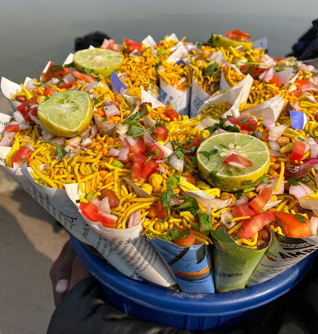 Bhel Puri (Spicy)