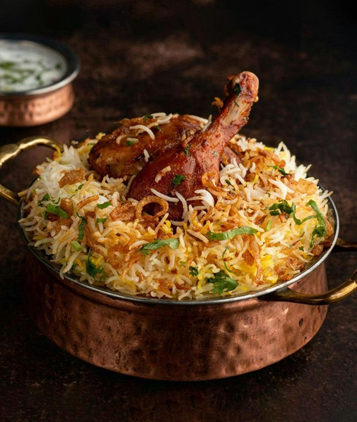 Hyderabadi Chicken Biryani